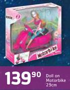 Doll On Motorbike 29Cm