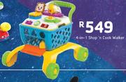 Bright Starts 4-In-1 Shop N Cook Walker