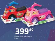 Fisher Price Ride-On-Each