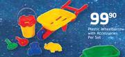 Plastic Wheelbarrow With Accessories-Per Set