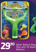 Water Balloon Sling Shot With 20 Water Balloons