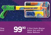 X Shot Hydro Blaster Water Gun With 80 Water Balloons