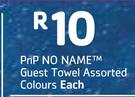 PnP No Name Guest Towel Assorted Colours-Each
