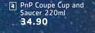 Pnp Coupe Cup And Saucer-220ml