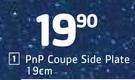 PnP Coupe Side Plate-19cm 