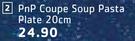 PnP Coupe Soup Pasta Plate-20cm 