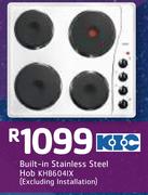 KIC Built-In Stainless Steel Hob KHB604IX(Excluding Installation)