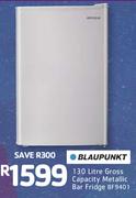 Blaupunkt 130ltr Gross Capacity Metallic Bar Fridge BF9401