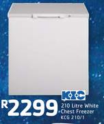 KIC 210ltr White Chest Freezer KCG210/1