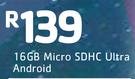 SanDisk 16GB Micro SDHC Ultra Android