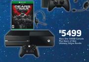 Xbox One 500GB Console Plus Gears Of War:Ultimate Edition Bundle