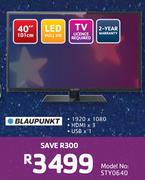 Blaupunkt 40"(101cm) Full HD LED TV STY0640