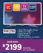 Sinotec 24"(61cm) Full HD LED TV STL-24E4600