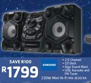 Samsung 230W Mini Hi-Fi MX-J630/XA