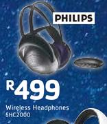 Philips Wireless Headphones SHC2000