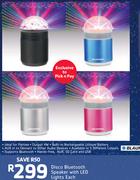 Blaupunkt Disco Bluetooth Speaker With LED Lights-Each