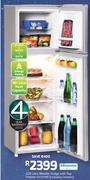 Hisense 220ltr Metallic Fridge With Top Freezer H220TME(Excluding Contents)