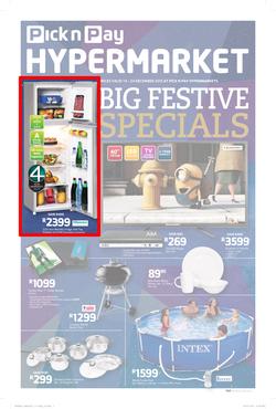Pick n Pay : Special (14 Dec - 27 Dec 2015), page 1