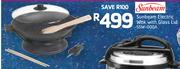 Sunbeam Electric Wok With Glass Lid SSW-000A