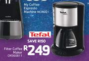 Tefal Filter Coffee Maker CM360811
