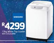 Samsung 13Kg White Top Loader WA135S2UWW