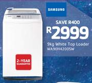 Samsung 9Kg White Top Loader WA90H4200W