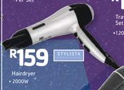 Stylista Essentials 2000W Hairdryer 