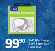 PnP 10m Heavy Duty Extension Cord 10A