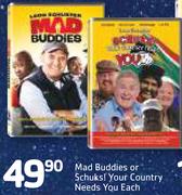 Mad Buddies Or Schuks! Your Country Needs You DVDs-Each