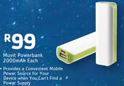 Muvit Powerbank 2000mAh-Each