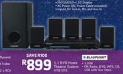 Blaupunkt 5.1 DVD Home Theatre System HTIB1013