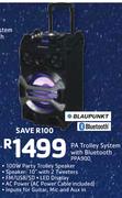 Blaupunkt PA Trolley System With Bluetooth PPA900
