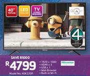 Hisense 40"(101cm) Full HD LED 40K220P