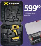 Xtreme 14V Cordless Drill Set