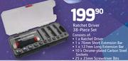 Ratchet Driver 38 Piece Set