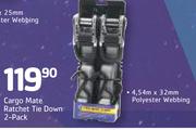 Cargo Mate Ratchet Tie Down 2 Pack