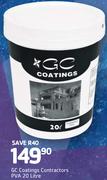 GC Coatings Contractors PVA-20Ltr