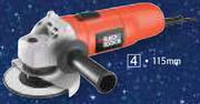 Black & Decker 115mm 900W Angle Grinder