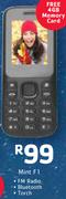 Mint F1+ Free 4GB Memory Card
