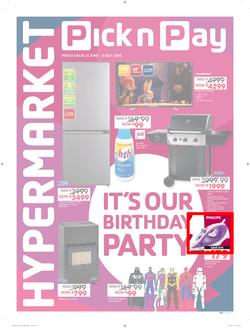 Pick n Pay Hyper : GMD Specials (21 Jun - 03 Jul 2016), page 1
