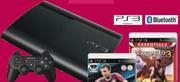 PS3 12GB Bundle With 2 Games Uncharted Drakes Deception And PES 2015