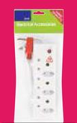 PnP 6-Way Surge Protection Multiplug