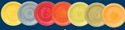 10.5" Dinner Plates Or Dessert Bowls Assorted-Each