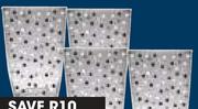Valvetro Decorated Cone Tumbler Set 4x410ml-Per Set