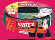 Watex Hose Pipe With Fittings 20m x12mm