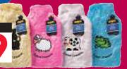 Dejay Plush Hot Water Bottle Assorted-Each