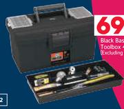 Black Basic Toolbox 42cm (Excluding Tools)