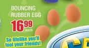 Bouncing Rubber Egg-Each