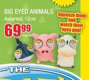 Big Eye Animals 12 cm-Each