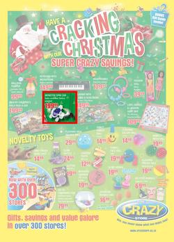 The Crazy Store : Cracking Christmas Super Crazy Savings (24 Nov - 24 Dec 2017), page 1